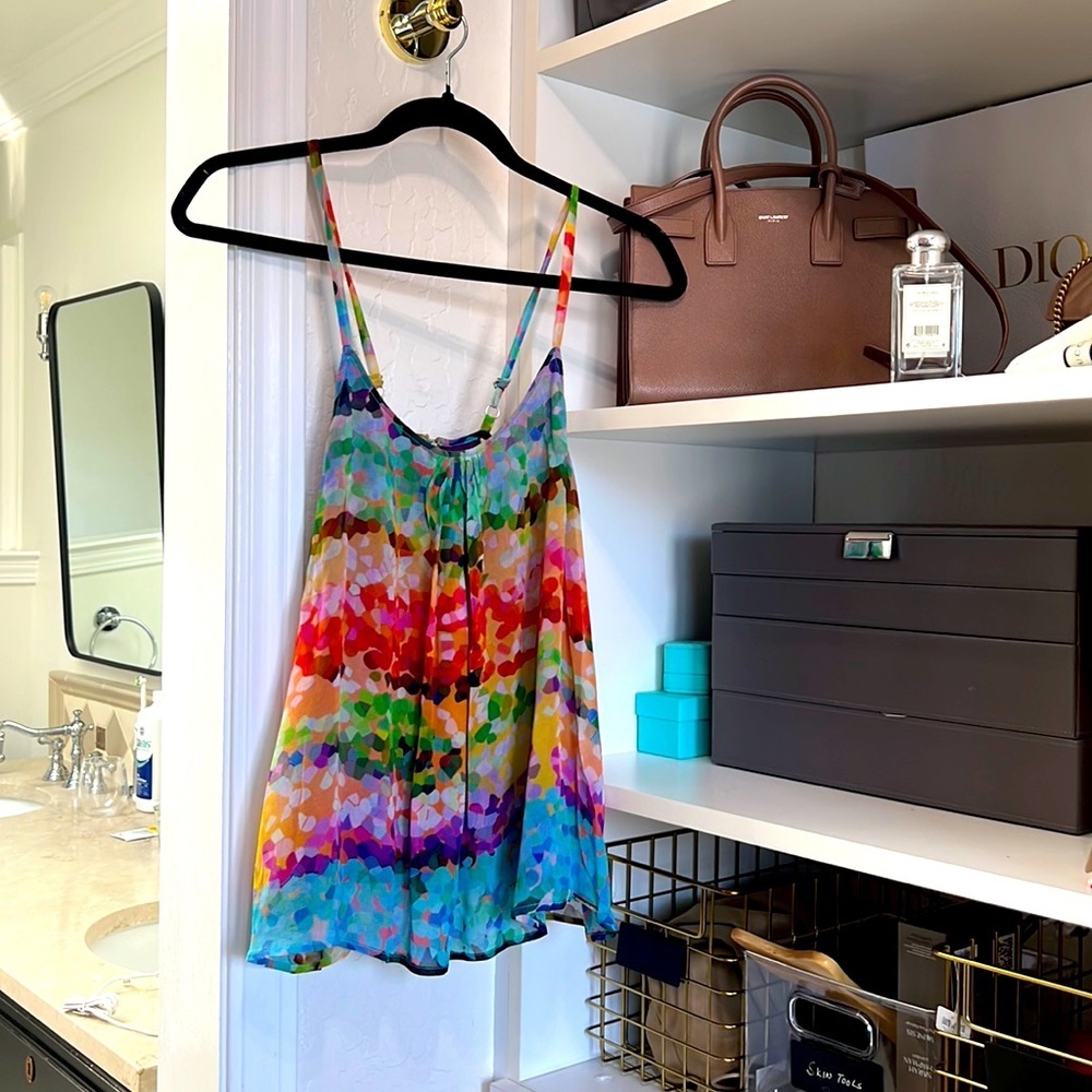 Rainbow tank top